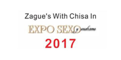 Zague's و Chisa في معرض المكسيك للبالغين