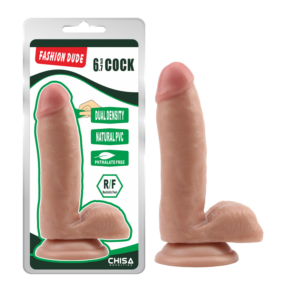 Fashion Dude-6.7 بوصة Cock-Flesh