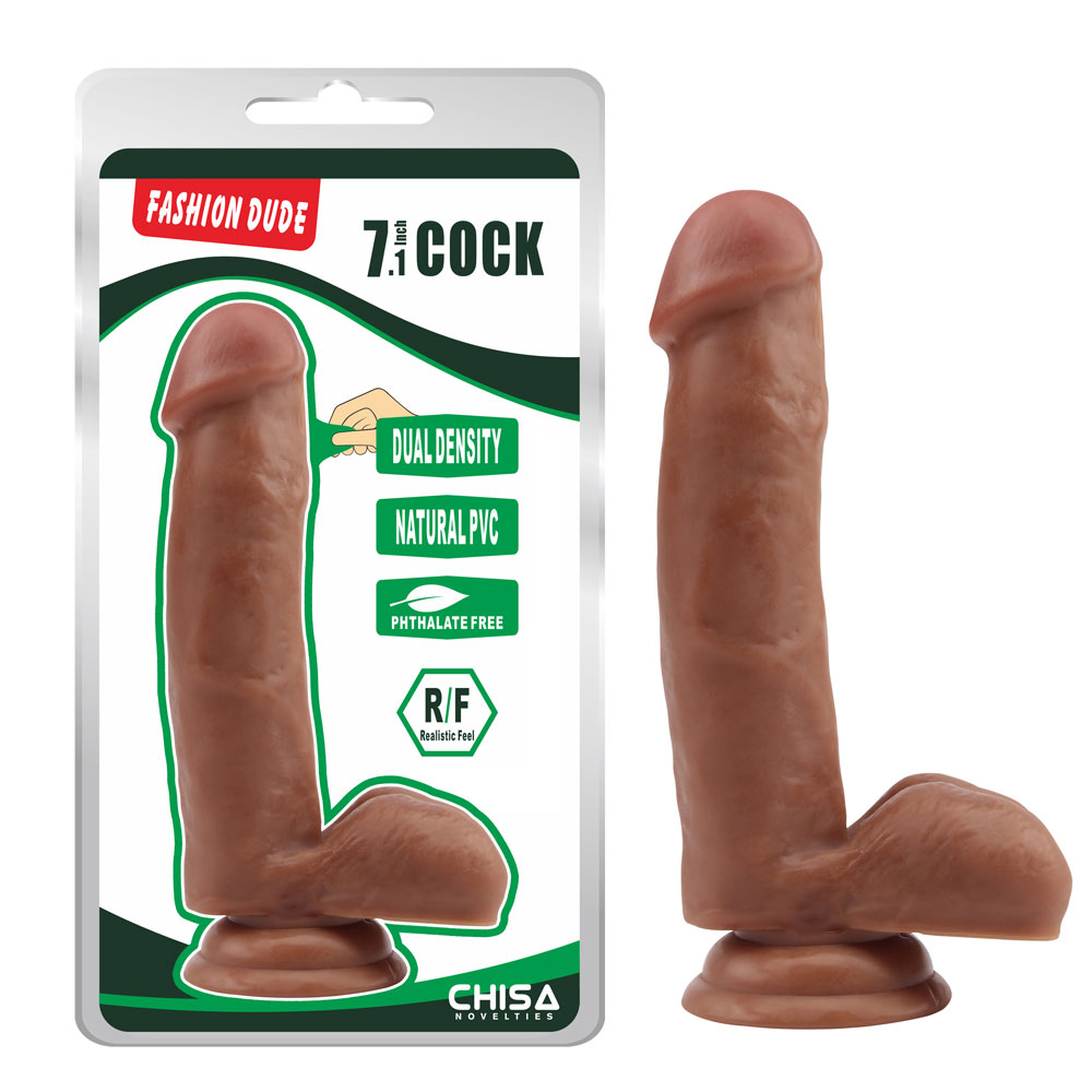 Fashion Dude-7.1 بوصة Cock-Latin